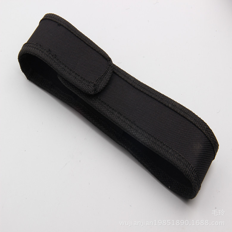 Чехол для фонарика с сильным светом, 21 см, нейлоновый защитный чехол, оптовая продажа, подходит для фонарей 16.8-17.5 см