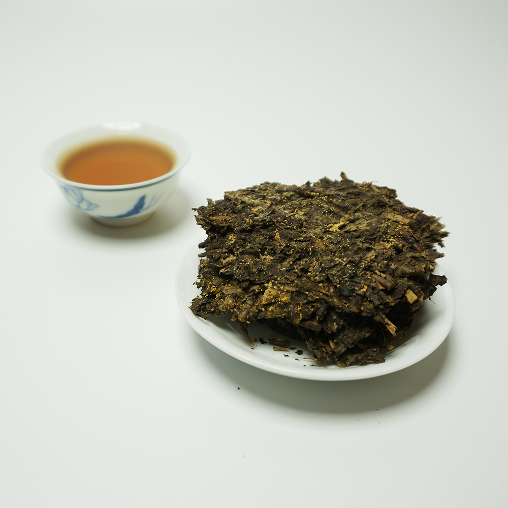 Ordinary special Fuzhuan brick tea 800g Xiangyiyang Fuzhuan brick northwest Xinjiang milk tea raw material Anhua black tea factory