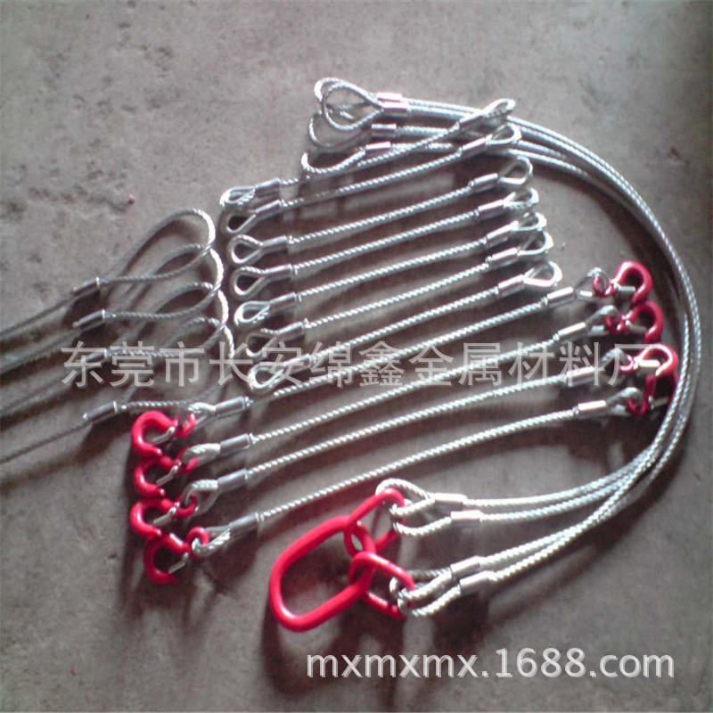 Spot supply 304 stainless steel wire rope 316 stainless steel wire rope galvanized wire rope parts processing