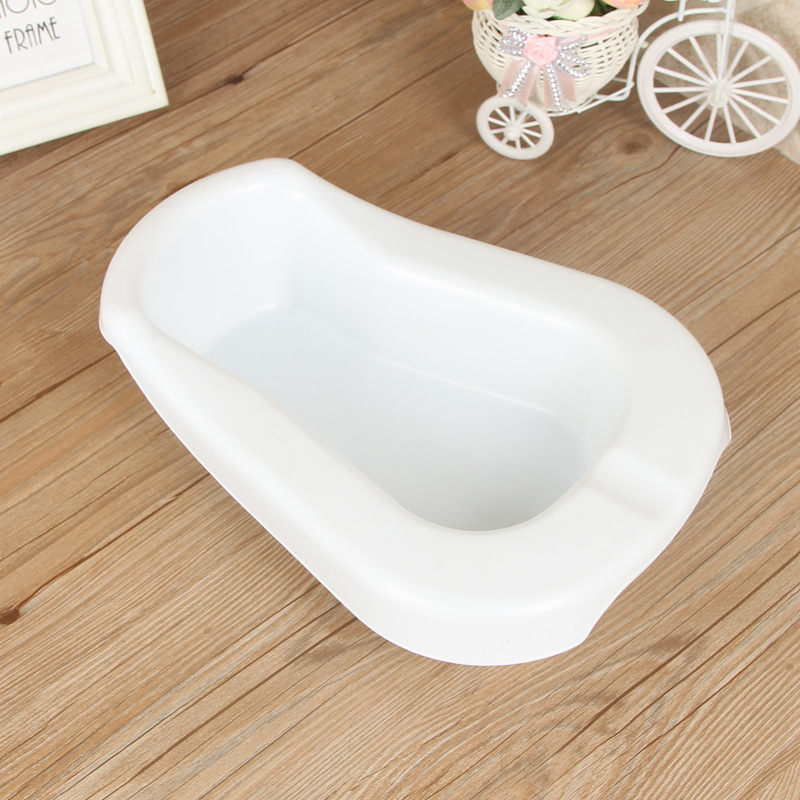 Новый пластиковый горшок для лежачих больных, унисекс, для пожилых людей