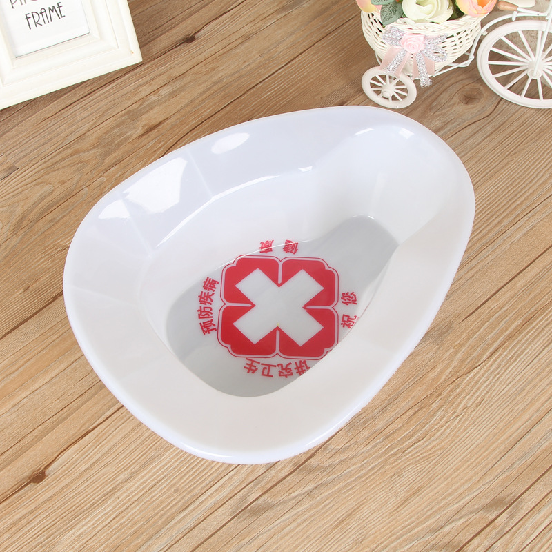 Большой утолщенный горшок для пожилых людей, туалет для парализованных, мужской и женский