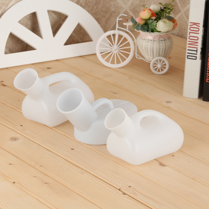 [original Direct Supply] Supply Men's Medical PE Blow Plastic Urinal 1100ml