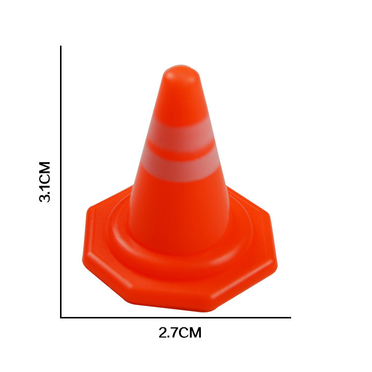 Factory Price Direct Supply of Kidsren's Car Model Parking Scene Road Signs Roadblock Traffic Signs Cone Water Horse Roadblock Toys