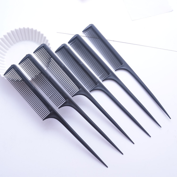Spot 701 Colorful Pointed Tail Comb, Hair Comb, Pick Comb, Plastic Comb, Wholesale, Dense Tooth Comb, Taobao Small Gift