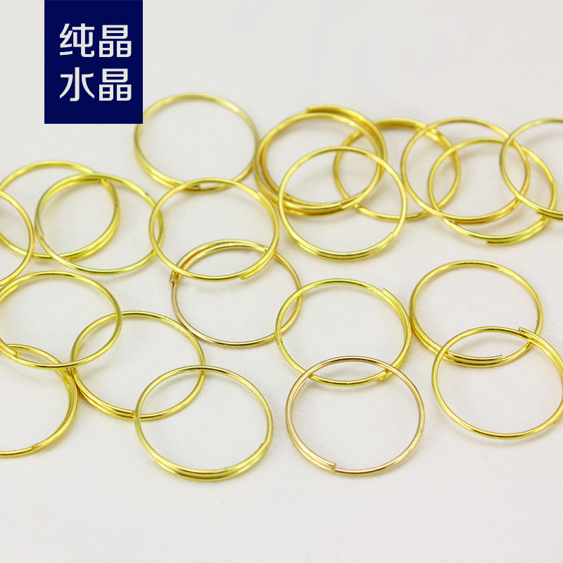 Wholesale Furniture Hardware metal lighting accessories curtain accessories wholesale fishhook Gold Silver big head copper needle iron ring