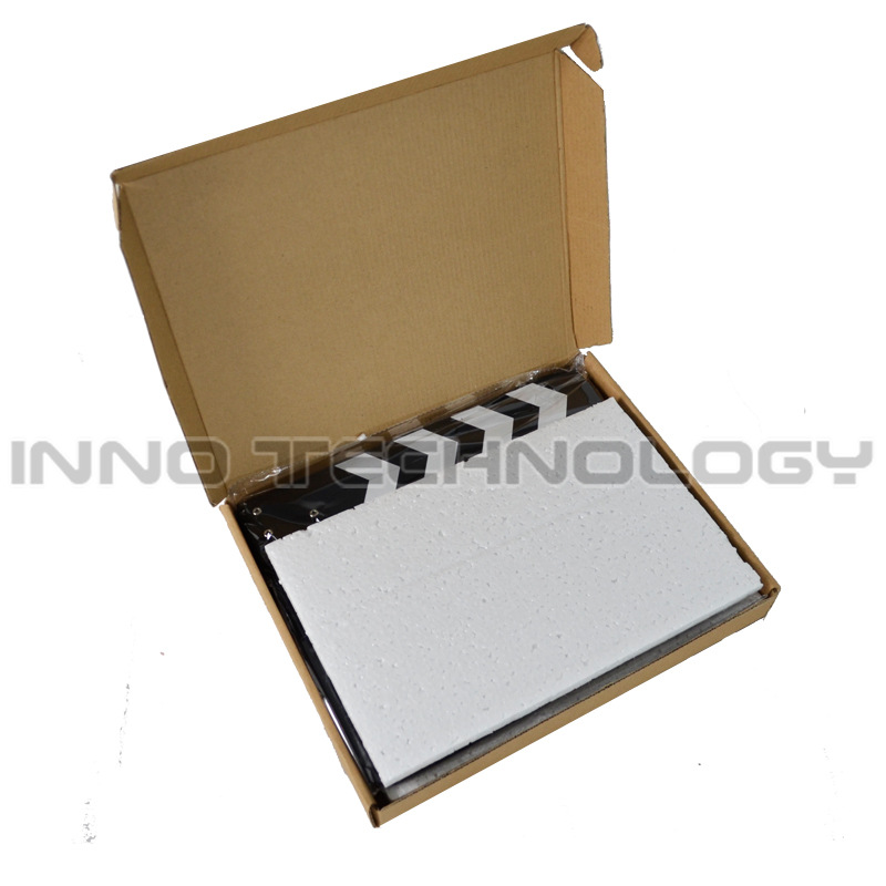 Hui Photo Lightupfoto Acrylic Director Board English Film Clapper Color Field Board Plate with Magnet