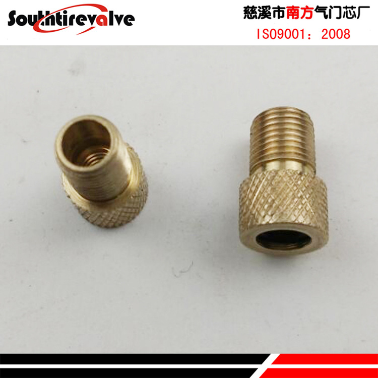 Адаптер для клапанов велосипеда, с французского на американский, медный сетчатый адаптер