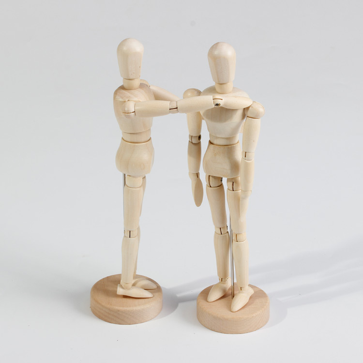 8 inch doll model activity joint puppet people sketch painting ornaments wooden ornaments wholesale