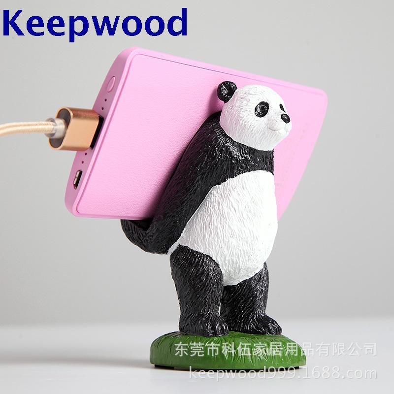 Mobile Phone Holder, Personalized Cute Mobile Phone Holder, Creative Cartoon Mobile Phone Holder, Lazy Mobile Phone Holder, Giant Panda Mobile Phone Holder