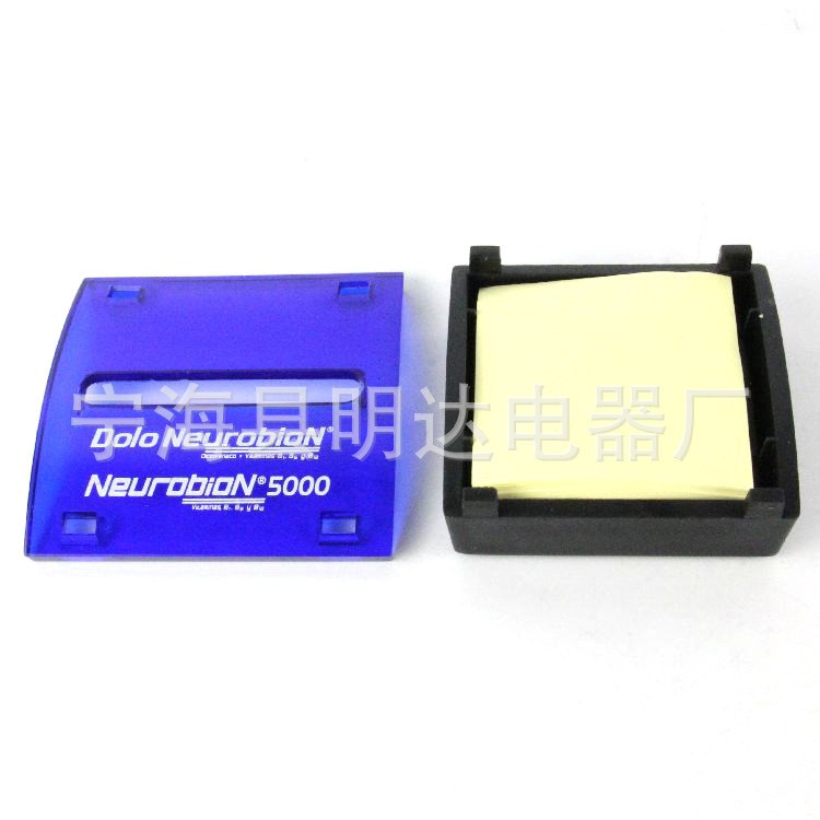 Removable Note Box Manufacturers Supply Plastic Note Box Promotional Gifts Promotional Colorful Note Box
