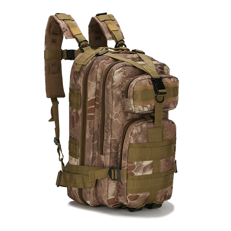 In stock wholesale outdoor tactical bag training equipment camping backpack sports donkey friend backpack 3p backpack single pull
