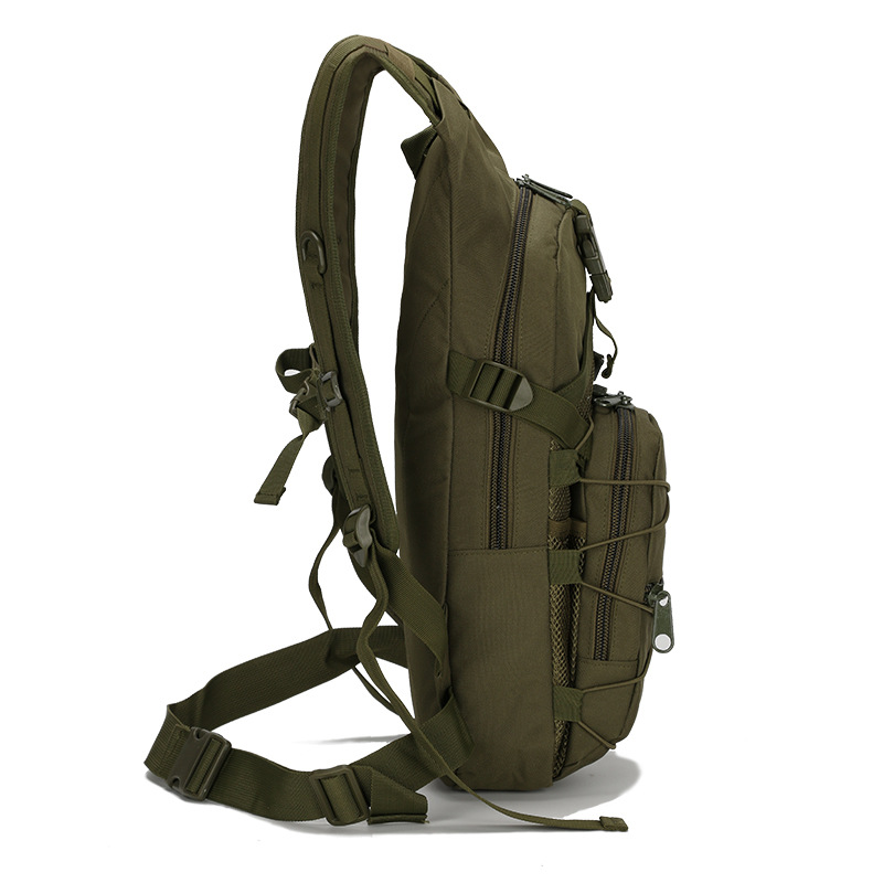Factory Spot Outdoor Riding Bag Camouflage Waterproof Oxford Cloth Small Backpack Women's Bag Outdoor Portable Tactical Backpack