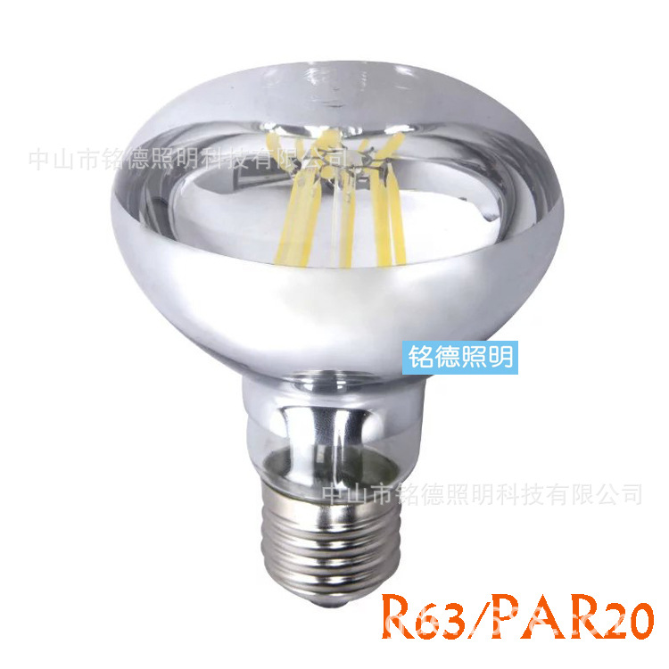 Светодиодная лампа с нитью R63, лампа PAR20, лампа с вольфрамовой нитью PAR20, спот лампа, оптовая продажа светодиодных ламп с нитью