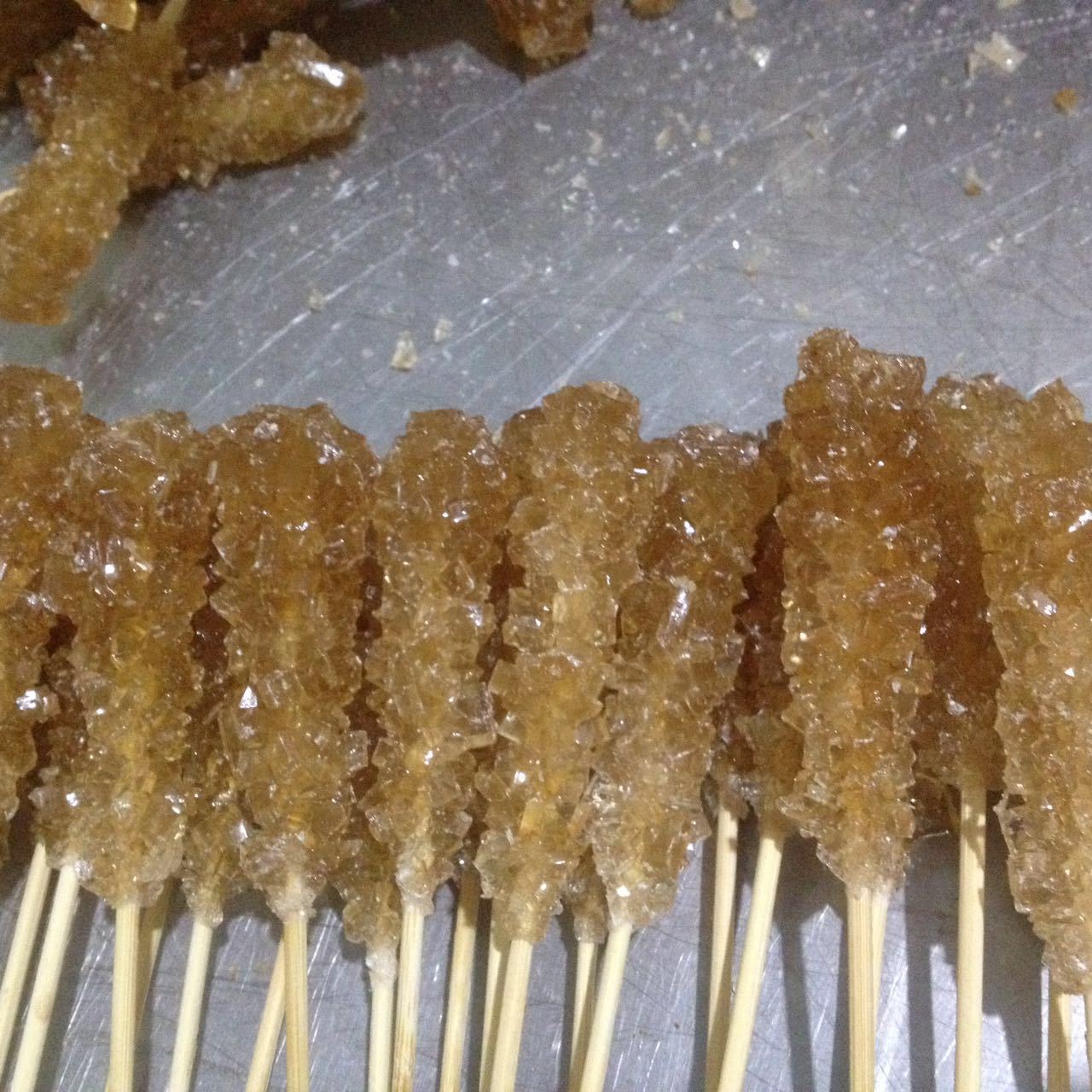 Ice Ice Crystal stirring lollipop Coffee Mate rock sugar cocktail crystal stick Ice candy stick large quantity can be exported