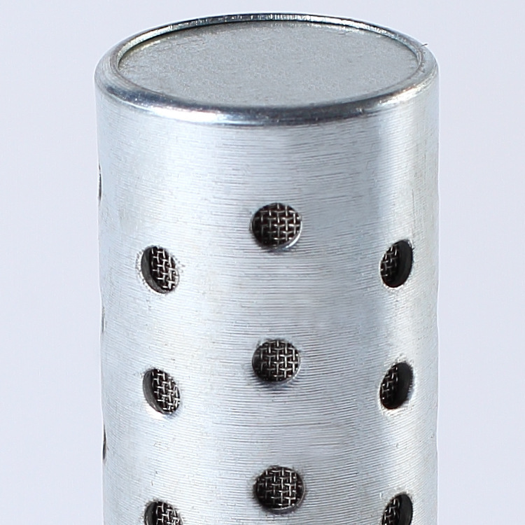 SB-type aluminum alloy muffler ALWITOO same aluminum alloy solenoid valve muffler wholesale