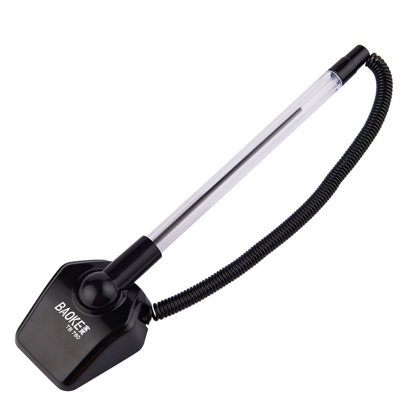 Baoke Neutral Desk Pen Advertising Ballpoint Pen Creative Ballpoint Pen Bank Hotel Business Signature Counter with Line Pen