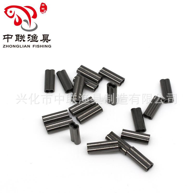 Double copper pipe fishing wire wire fixed pipe fishing wire clamp pipe sandy fishing accessories fishing gear Accessories Wholesale