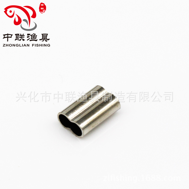 Double copper pipe fishing wire wire fixed pipe fishing wire clamp pipe sandy fishing accessories fishing gear Accessories Wholesale