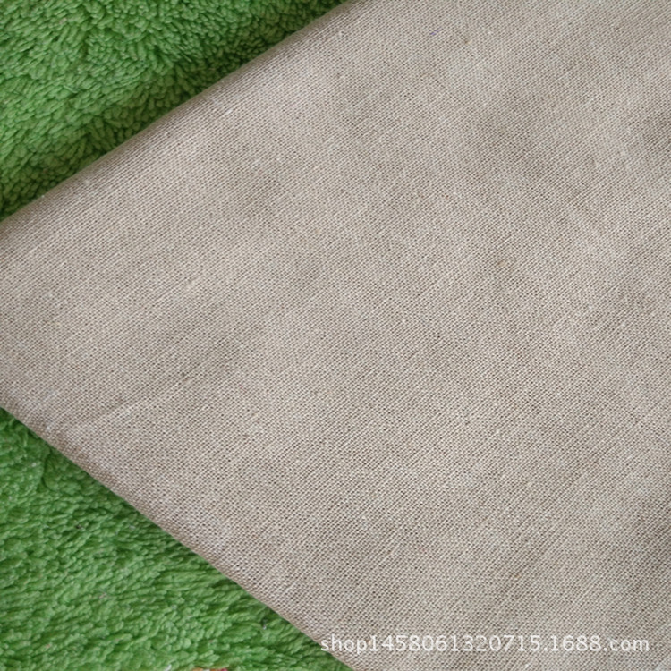 Factory direct batch imitation linen imitation linen cloth handicraft cloth background cloth plain gray cloth
