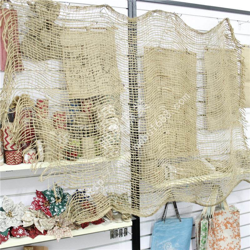 Export Standard Highway Maintenance Slope Protection Large Mesh Burlap Decorative Photo Background Plain Jute Gray Fabric