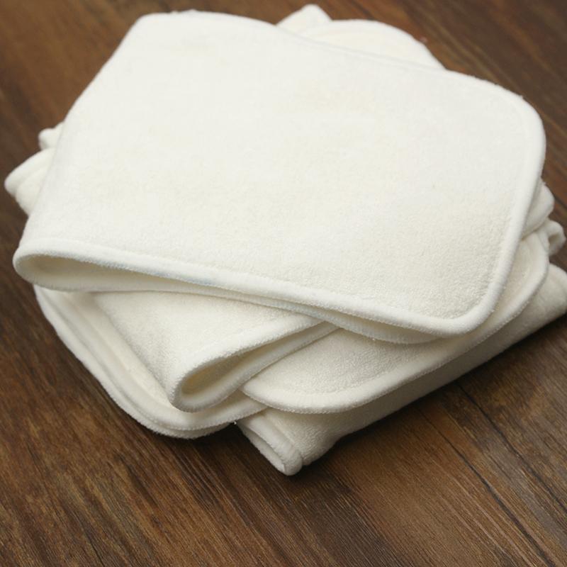 Adult diaper pad wholesale washable four-layer diaper matching breathable soft microfiber diaper adult care pad