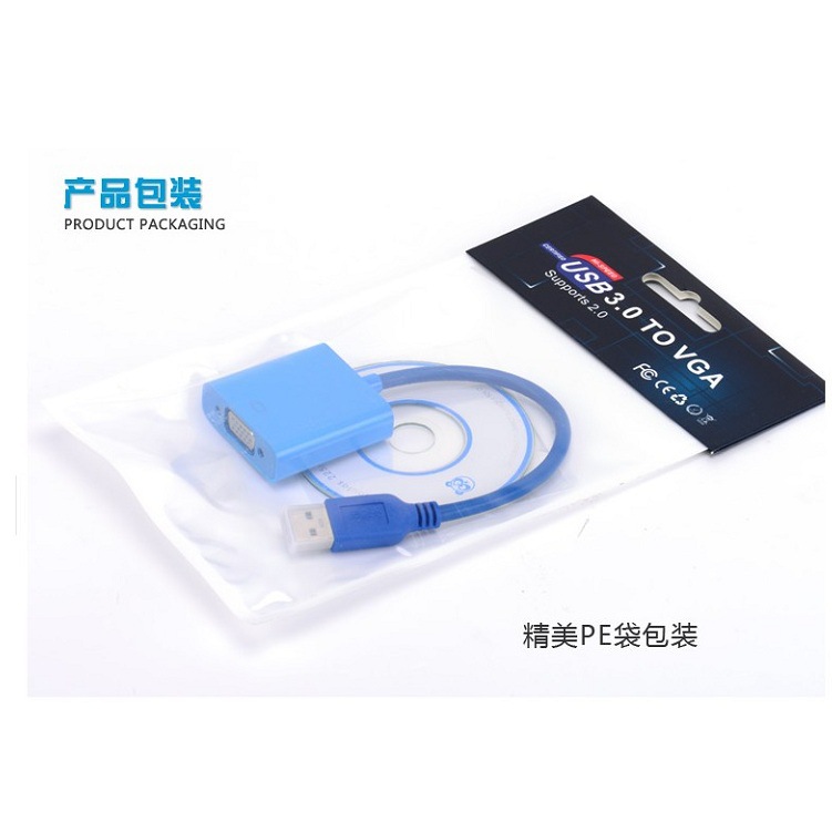 usb to vga projector interface external graphics card USB 3.0 to VGA converter monitor conversion adapter cable