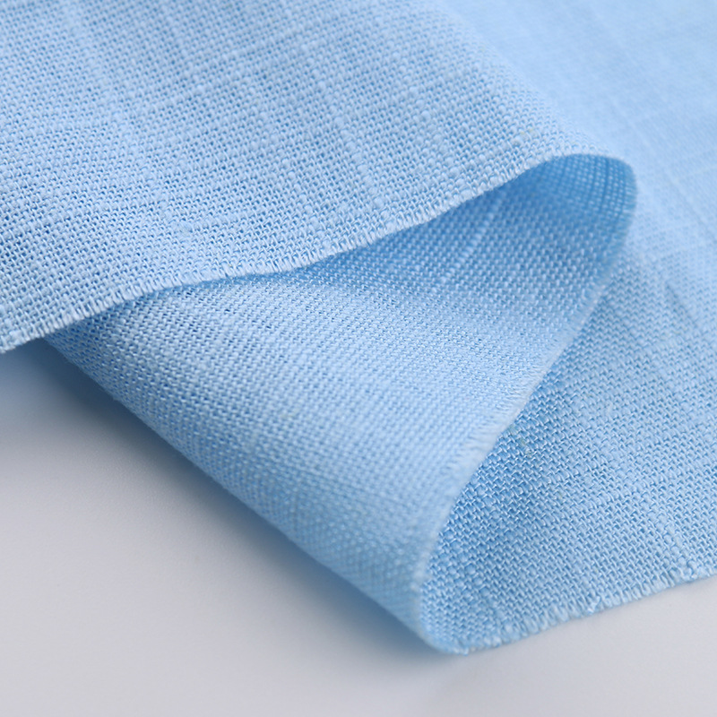 Special offer goods 12S linen stick bamboo pure ramie cotton woven men's and women's suit jacket clothing fabric