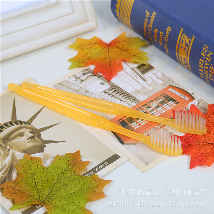 Spot Themed Hotel Toothbrush and Toothpaste Hotel Disposable Toothbrush Set Premium Toothbrush and Toothpaste