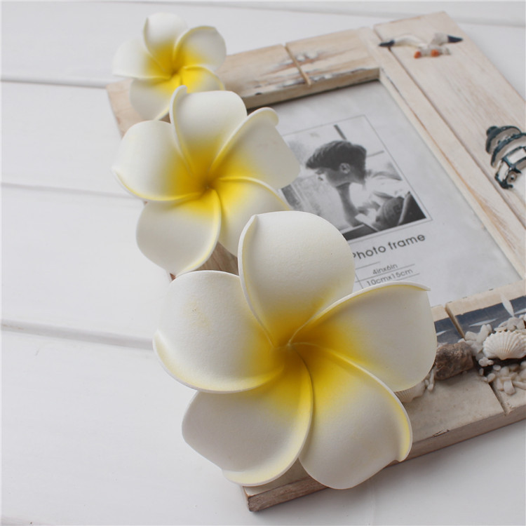 Wholesale lily flower swimwear travel head flower DIY hair accessories milk tea restaurant decoration egg flower
