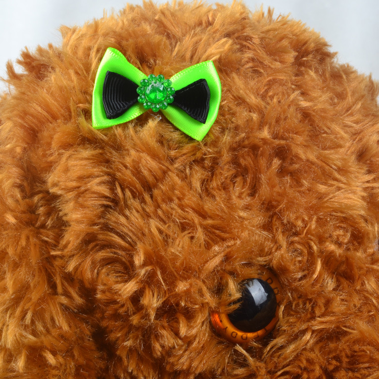 Z pet decorations Amazon explosions bow jewelry dog headdress teddy rubber band dog rubber band wholesale