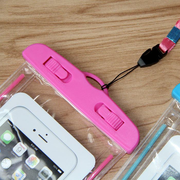 A1945Pvc Transparent Luminous Waterproof Phone Bag for Swimming, Taking Photos, and Diving, Waterproof Phone Case with Logo Printing and Rain Protection