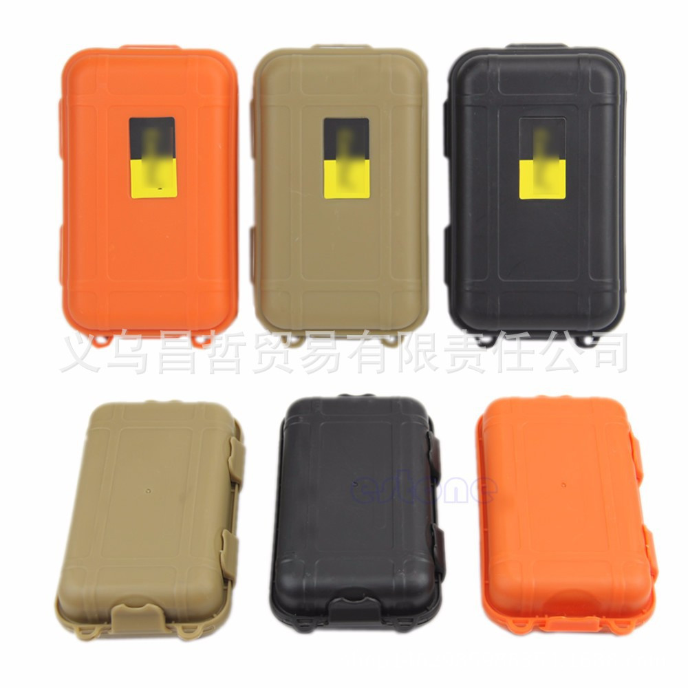 Dustproof shockproof plastic box field survival storage box toolbox EDC outdoor sealed waterproof box