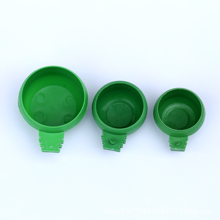 Round Bird Water Bowl Bird Food Box Bowl Food Cup Slot Food Tank Bird Cage Universal Wire Cage Feed Box Bird Supplies Bird Tools