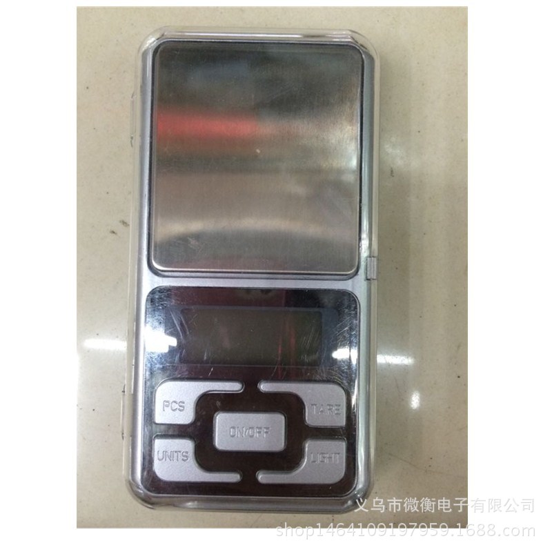 Chinese and English mobile phone scale jewelry scale palm scale electronic scale mini scale MH500g/0.1g in stock gift