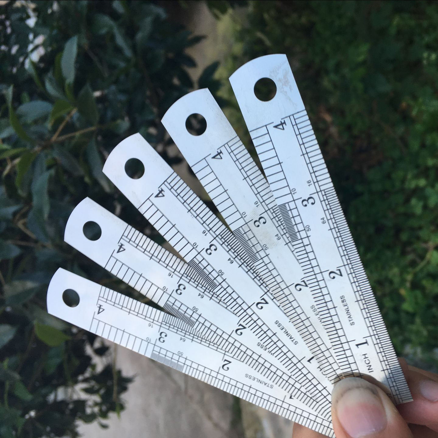 High quality foot thick steel ruler 10cm stainless steel plate ruler double-sided steel ruler ruler wholesale factory direct sales