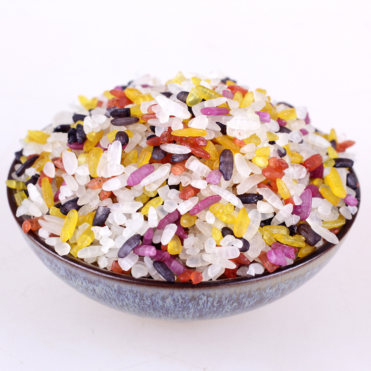 Yunnan Luoping specialty five-color rice 1kg Buyi flower rice handmade rice plant dyed colorful glutinous rice