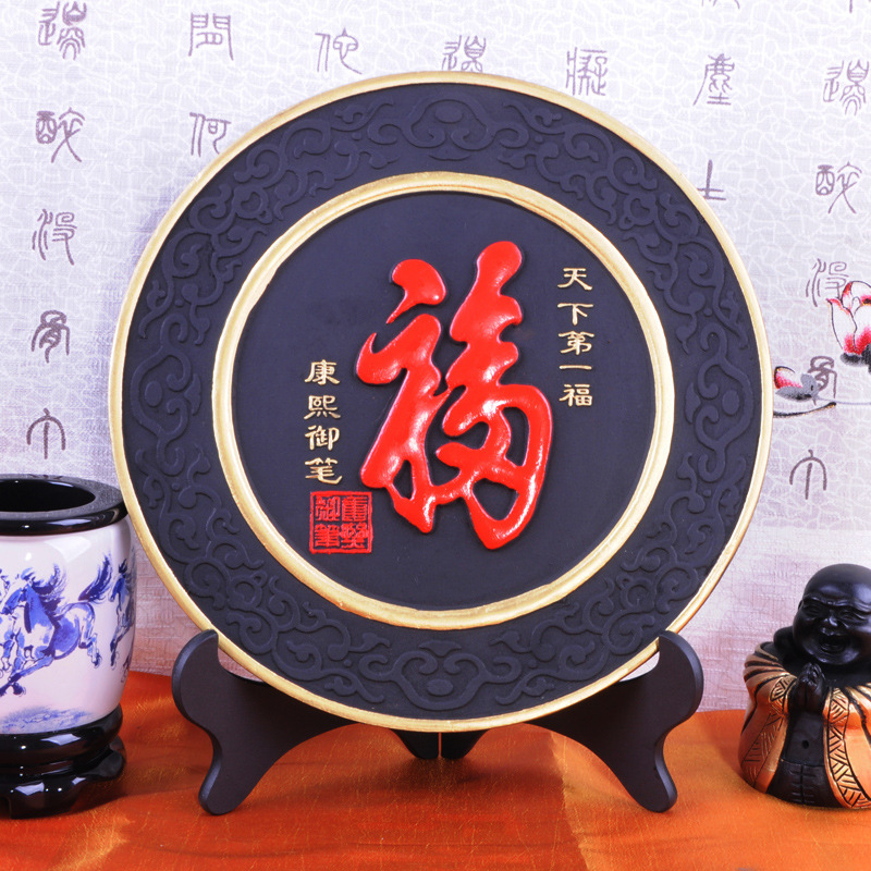 Charcoal Carving Crafts Home Living Room Entrance Wine Cabinet TV Cabinet Decorative Ornaments Group Buying Promotional Creative Gifts Wholesale