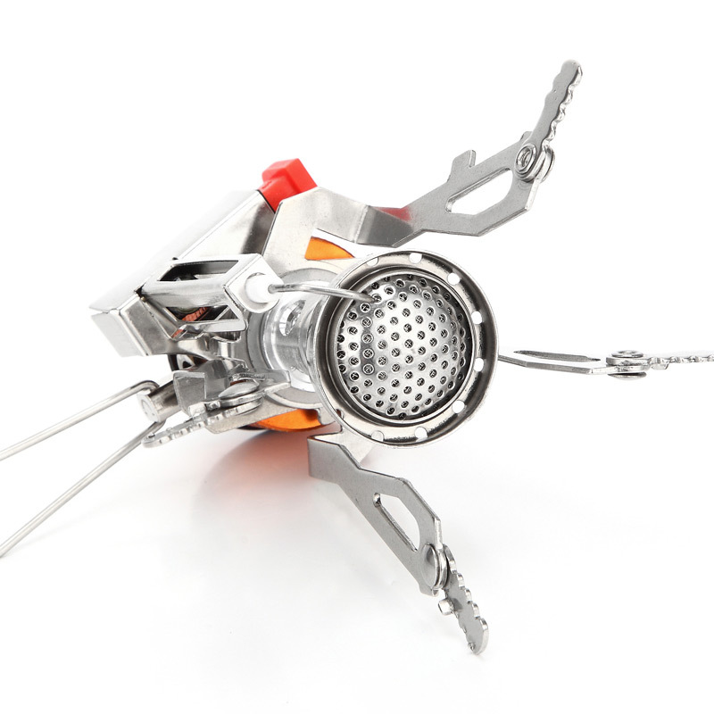 Picnic camping integrated mini stove with electronic field ignition portable stove stove cooker travel
