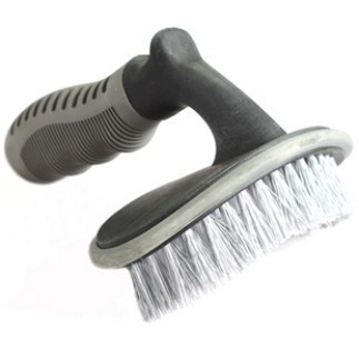 Car Wheel hub brush car wash tool tire brush soft hair cleaning small brush curved handle brush T brush factory wholesale