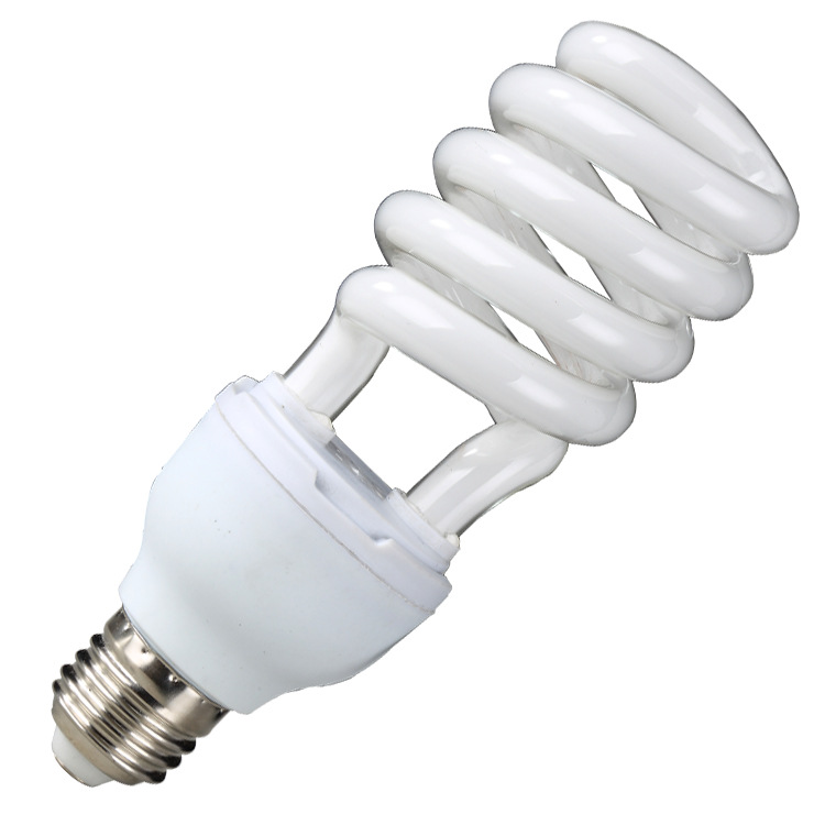 Factory Direct supply three primary color energy-saving lamp screw E27 spiral energy-saving bulb 26W 36W 40W