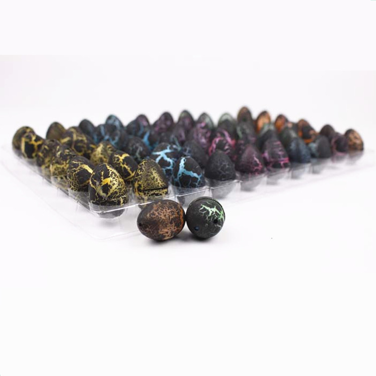 Dinosaur Egg Hatching Egg Resurrection Egg Soaking Water Swelling Toy Small Rainflower Color Crack Dinosaur Egg Educational Toy