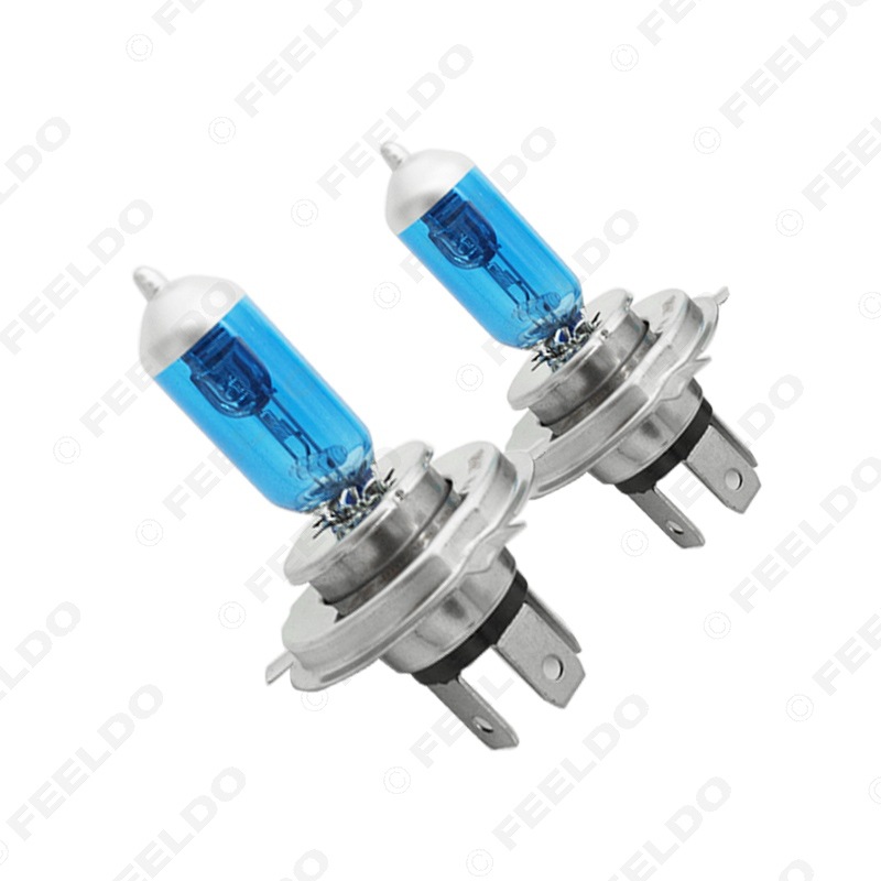 12V Ultra-White Light Car Headlight Halogen Bulb Car Quartz Lamp H1 H3 H4 H7 9005 9007 Selection