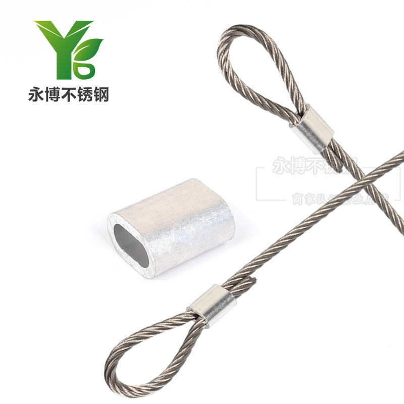 Yongbo 304 Stainless Steel Wire Rope Thin Wire Rope Clothesline Rust-Proof and Durable 1.5mm 7*7