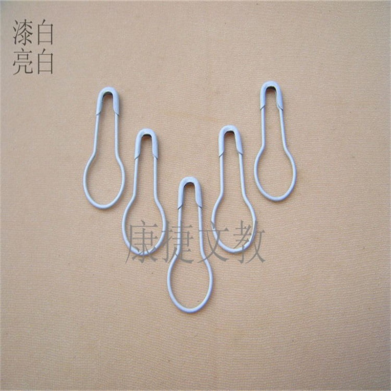 Manufacturers in stock supply clothing tag special environmental protection thick and thin wire copper iron stainless steel gourd pin pear-shaped buckle pin