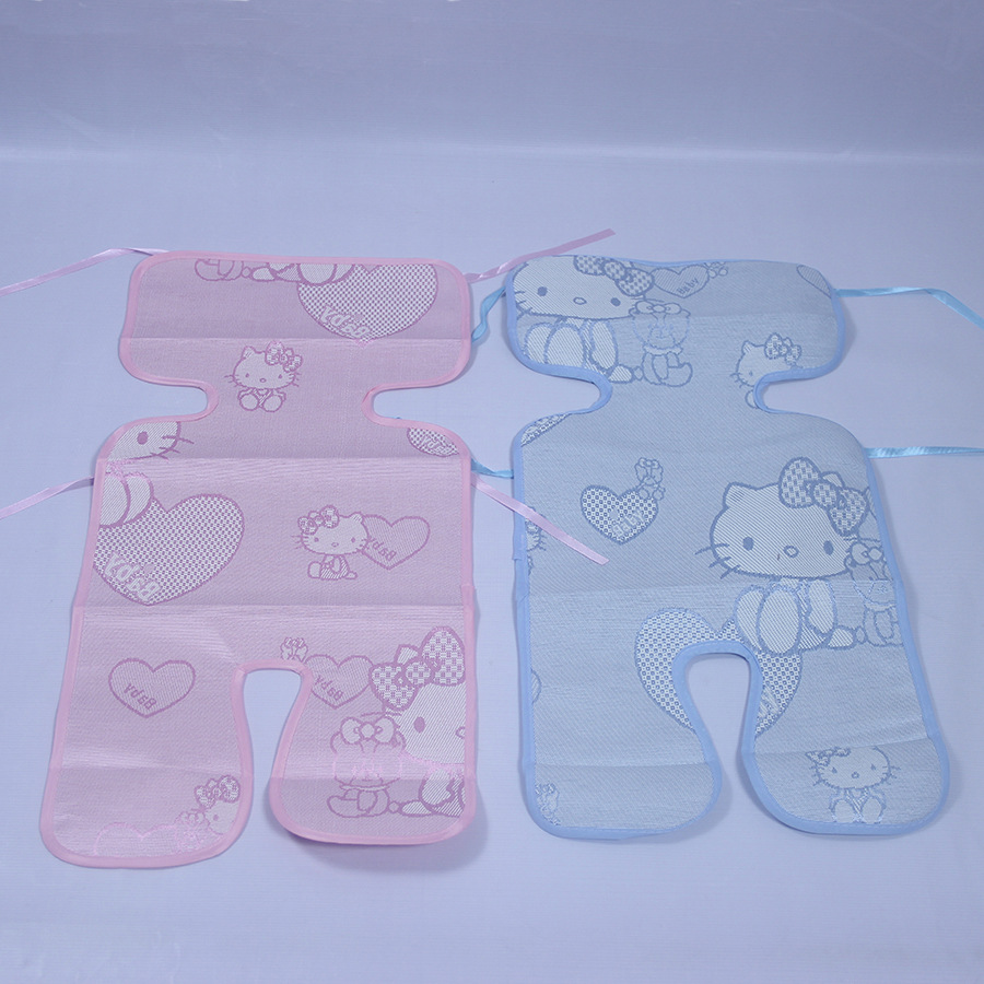 Коврик для коляски, пятиточечный, из искусственного шелка