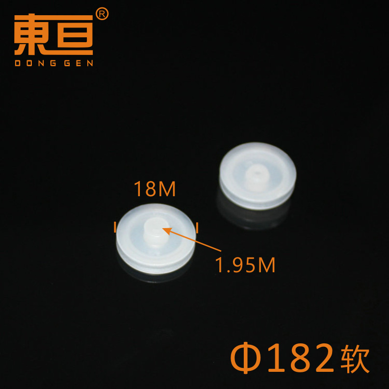 Φ182A Soft Rubber Pulley Single Layer Pulley Toy Accessories Technology Model Parts Diameter 18