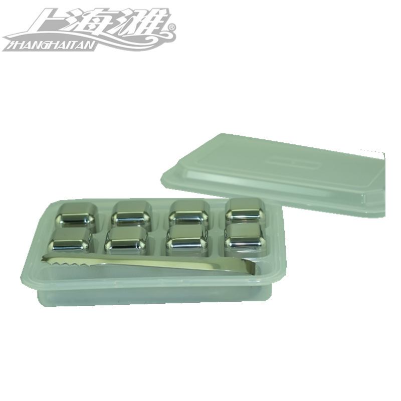 Factory Direct supply 304 stainless steel ice cube red wine ice particles whiskey quick-frozen ice wine Stone wholesale