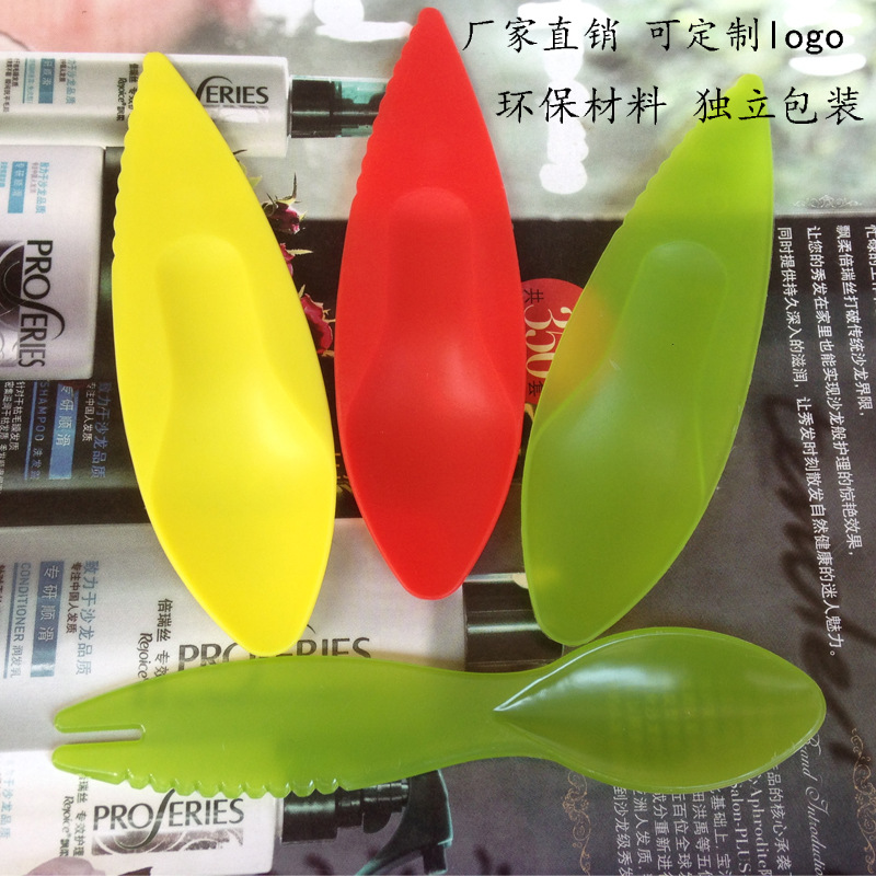 Factory wholesale kiwi fruit spoon kiwi fruit spoon practical multifunctional fruit spoon can be set LOGO