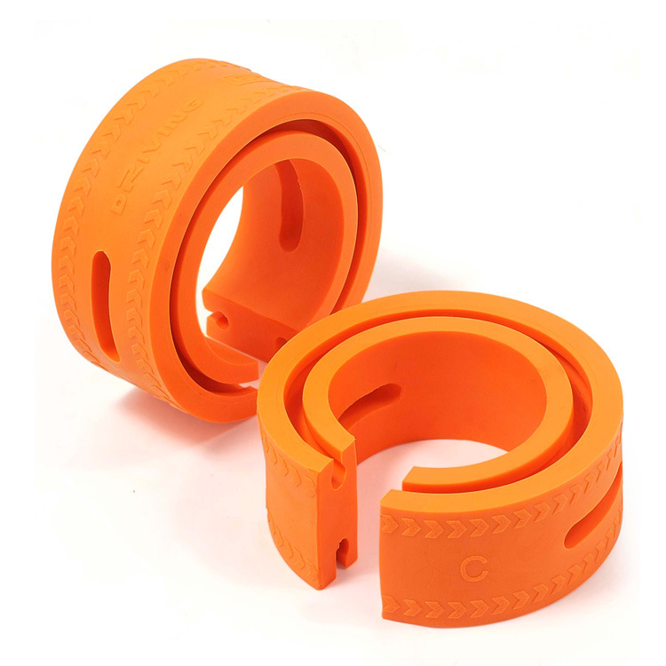 20 Yuan/set Factory Pin Red/orange Car Spring Buffer Rubber Pad Shock Absorber