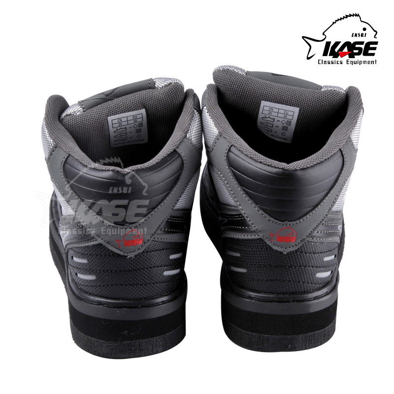 KASE Kaisi factory sales fishing shoes sandy fishing shoes felt bottom spiked shoes non-slip pedal reef shoes